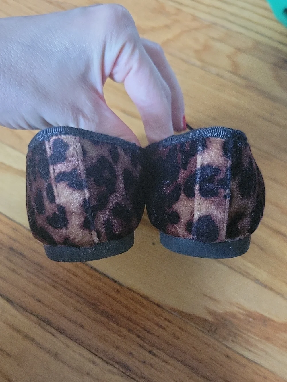 Sonoma Leopard Print Flats, Size 13 Girls